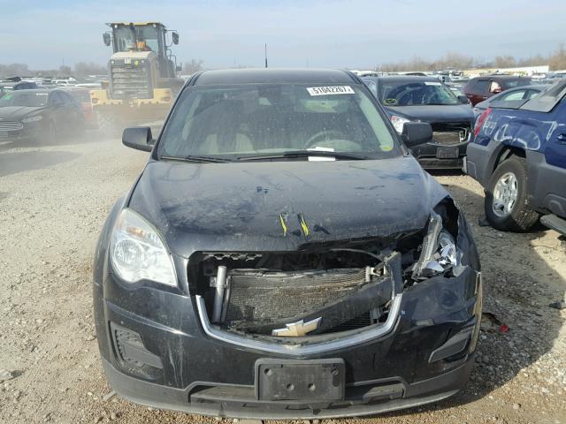 2GNALBECXB1247664 - 2011 CHEVROLET EQUINOX LS BLACK photo 7