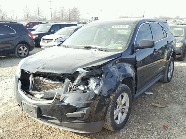 2GNALBECXB1247664 - 2011 CHEVROLET EQUINOX LS BLACK photo 9