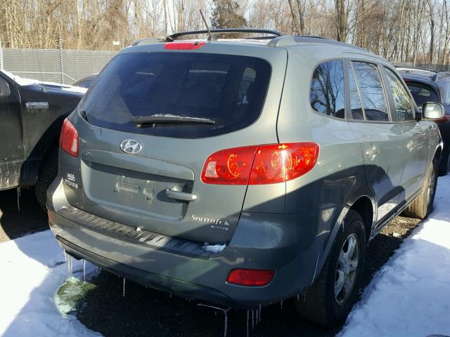 KM8SG73D77U124003 - 2007 HYUNDAI SANTA FE G GRAY photo 4