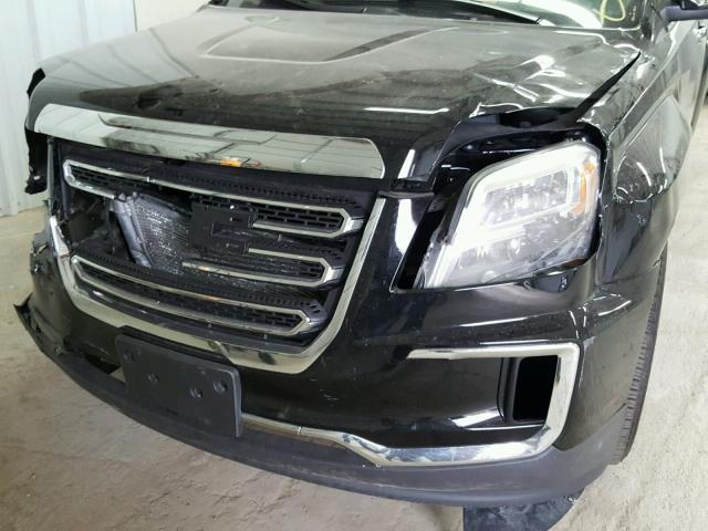 2GKALPEK2H6322175 - 2017 GMC TERRAIN SL BLACK photo 10