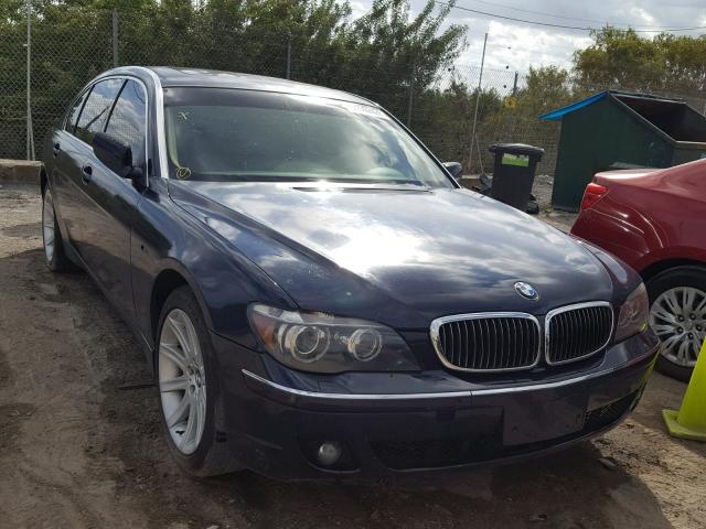 WBAGN63473DR18923 - 2003 BMW 745 LI BLUE photo 1