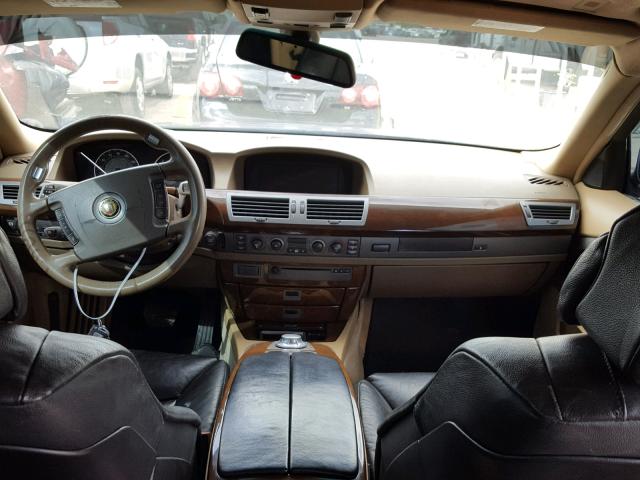 WBAGN63473DR18923 - 2003 BMW 745 LI 蓝色 照片 9