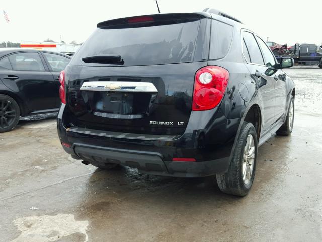 2GNALDEK6D6427345 - 2013 CHEVROLET EQUINOX LT BLACK photo 4