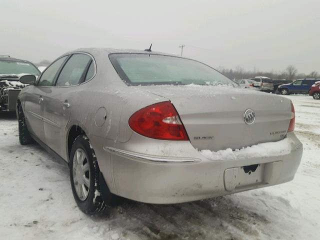 2G4WC582781139946 - 2008 BUICK LACROSSE C SILVER photo 3