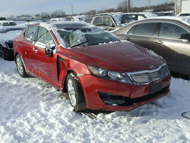 5XXGN4A78DG259679 - 2013 KIA OPTIMA EX RED photo 1