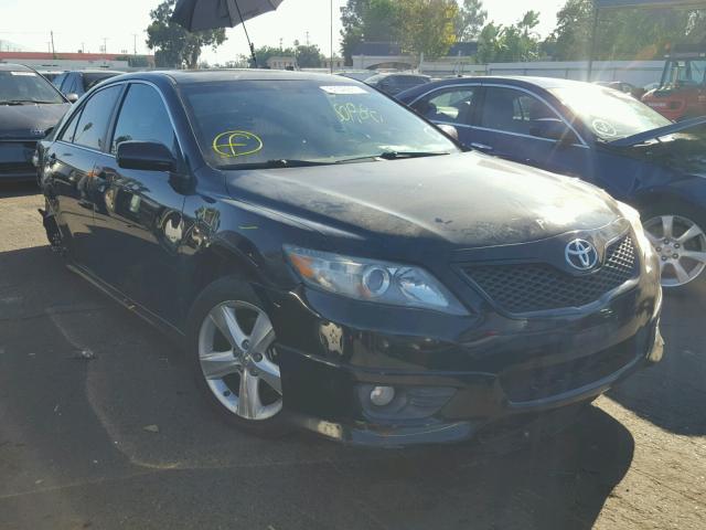 4T1BK3EK3BU625479 - 2011 TOYOTA CAMRY SE BLACK photo 1