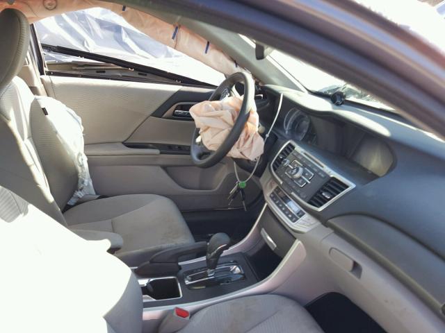 1HGCR2F31FA009259 - 2015 HONDA ACCORD LX GRAY photo 5