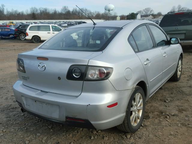 JM1BK32G571732370 - 2007 MAZDA 3 I SILVER photo 4