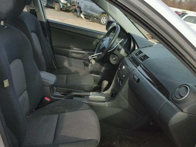 JM1BK32G571732370 - 2007 MAZDA 3 I SILVER photo 5