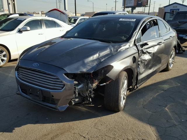 3FA6P0SU8FR280562 - 2015 FORD FUSION TIT GRAY photo 2