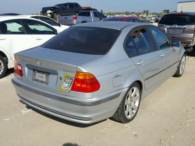 WBAAN37461NE56217 - 2001 BMW 325 I GRAY photo 4