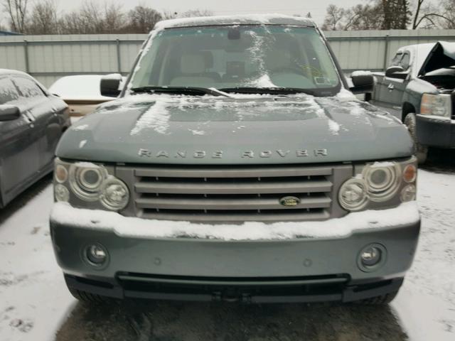 SALME15486A205033 - 2006 LAND ROVER RANGE ROVE GREEN photo 9