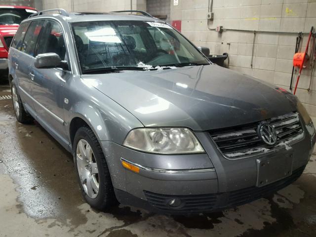 WVWYH63B13E314503 - 2003 VOLKSWAGEN PASSAT GLX SILVER photo 1