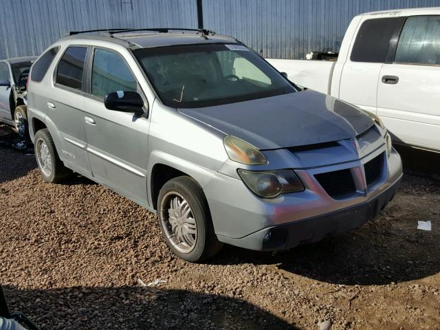 3G7DA03E34S532278 - 2004 PONTIAC AZTEK SILVER photo 1