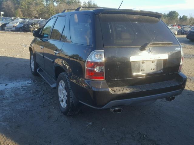 2HNYD18834H552157 - 2004 ACURA MDX TOURIN BLACK photo 3