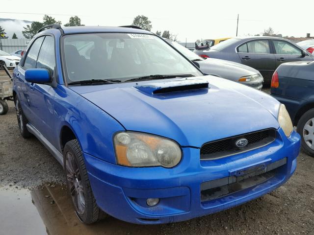 JF1GG29624G810293 - 2004 SUBARU IMPREZA WR BLUE photo 1