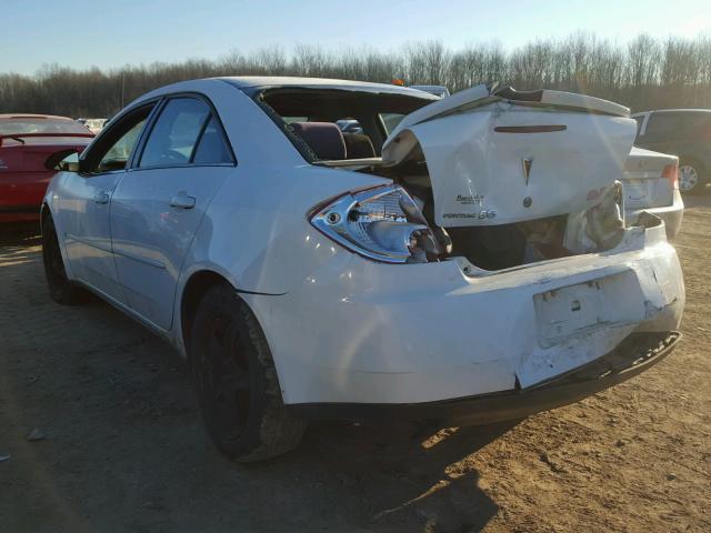 1G2ZG57B884138921 - 2008 PONTIAC G6 BASE WHITE photo 3