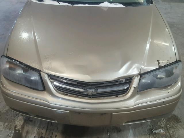 2G1WH52K659300825 - 2005 CHEVROLET IMPALA LS GOLD photo 9