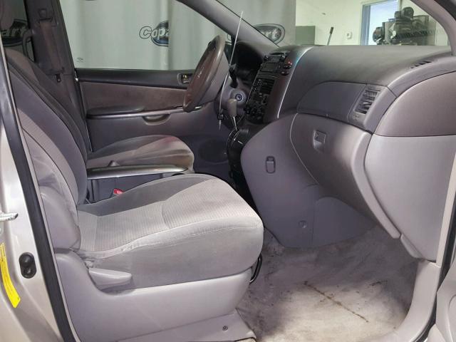 5TDZK23C19S254118 - 2009 TOYOTA SIENNA SILVER photo 5