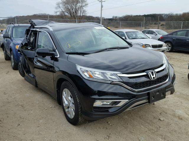 2HKRM4H70GH638542 - 2016 HONDA CR-V EXL BLACK photo 1