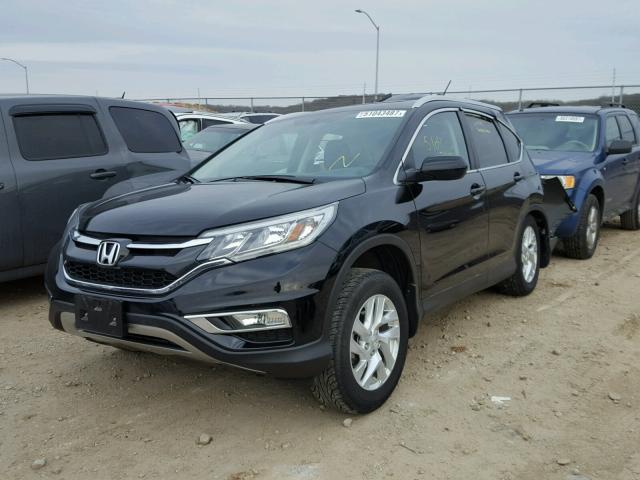 2HKRM4H70GH638542 - 2016 HONDA CR-V EXL BLACK photo 2