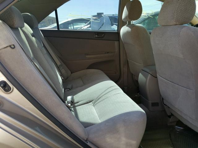 JTDBE32K930156116 - 2003 TOYOTA CAMRY LE ბეჟი ფოტო 6