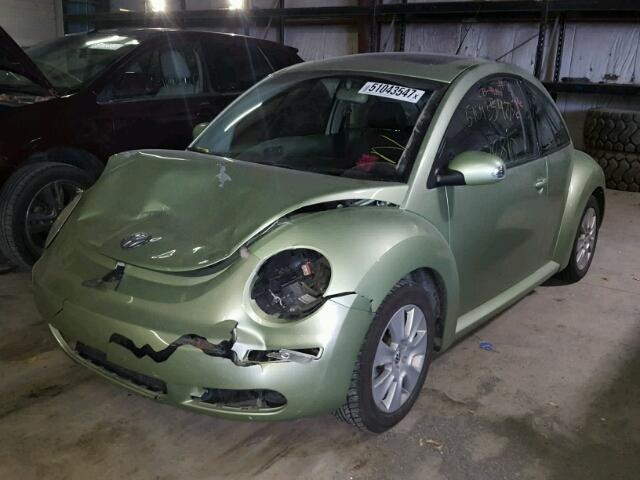 3VWRW31CX8M500799 - 2008 VOLKSWAGEN NEW BEETLE 绿色 照片 2