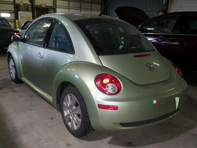 3VWRW31CX8M500799 - 2008 VOLKSWAGEN NEW BEETLE GREEN photo 3