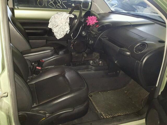 3VWRW31CX8M500799 - 2008 VOLKSWAGEN NEW BEETLE 绿色 照片 5