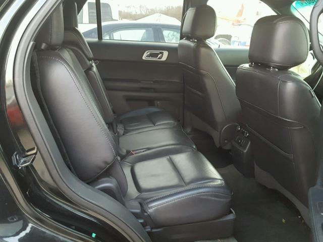 1FM5K8F88EGC39737 - 2014 FORD EXPLORER L BLACK photo 6