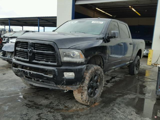 3C6UR5DJ6EG105658 - 2014 RAM 2500 SLT BLACK photo 2