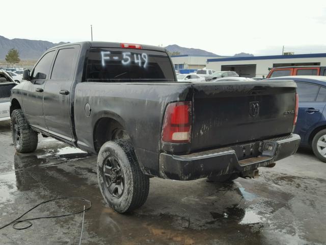 3C6UR5DJ6EG105658 - 2014 RAM 2500 SLT BLACK photo 3
