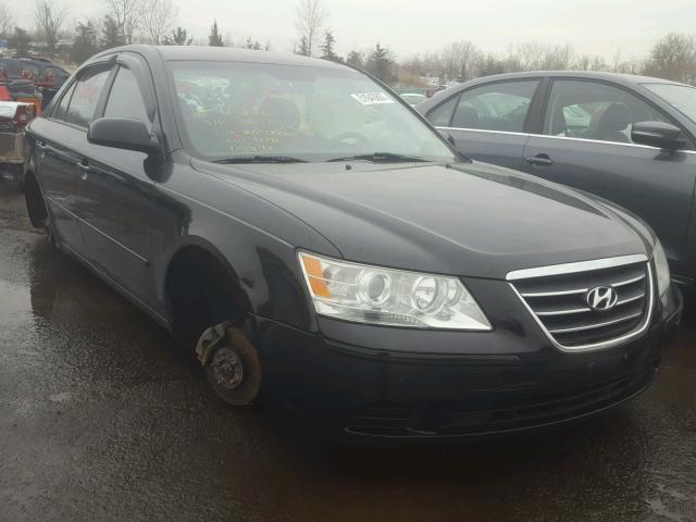 5NPET46C69H425695 - 2009 HYUNDAI SONATA GLS BLACK photo 1