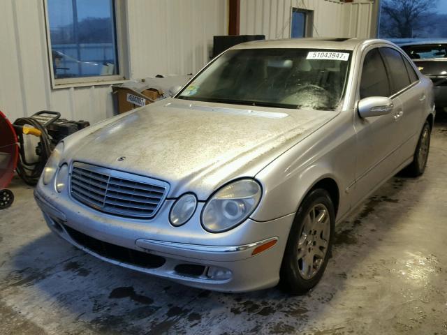 WDBUF65JX3A292757 - 2003 MERCEDES-BENZ E 320 SILVER photo 2