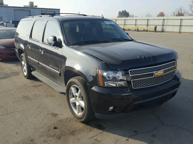 3GNFC16Y87G243802 - 2007 CHEVROLET SUBURBAN C BLACK photo 1