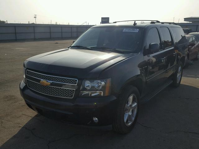 3GNFC16Y87G243802 - 2007 CHEVROLET SUBURBAN C BLACK photo 2