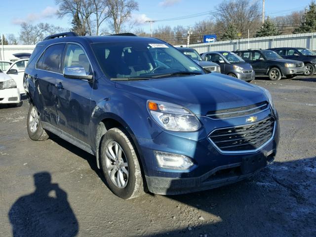 2GNFLFEK4G6235475 - 2016 CHEVROLET EQUINOX LT BLUE photo 1