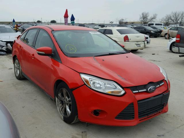 1FADP3F22EL187051 - 2014 FORD FOCUS SE RED photo 1