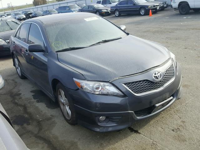 4T1BF3EK1AU106983 - 2010 TOYOTA CAMRY BASE GRAY photo 1