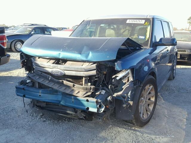 2FMGK5CC1BBD01286 - 2011 FORD FLEX SEL ტალღისფერი ფოტო 2