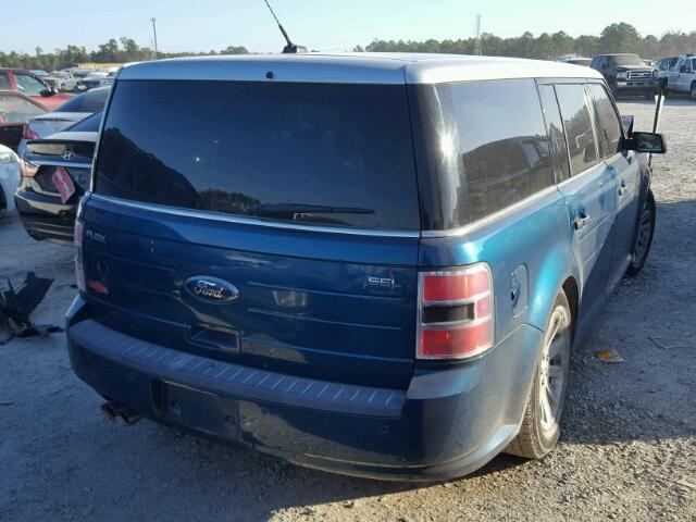 2FMGK5CC1BBD01286 - 2011 FORD FLEX SEL ტალღისფერი ფოტო 4