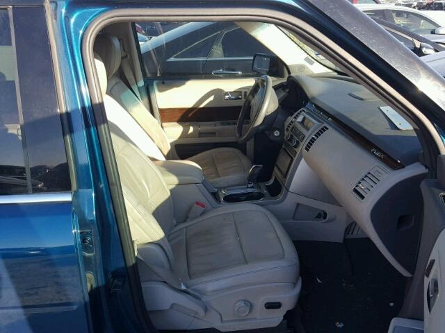 2FMGK5CC1BBD01286 - 2011 FORD FLEX SEL ტალღისფერი ფოტო 5