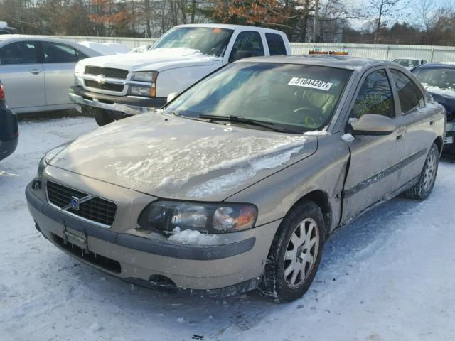 YV1RS61R412078993 - 2001 VOLVO S60 GRAY photo 2