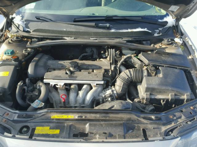 YV1RS61R412078993 - 2001 VOLVO S60 GRAY photo 7