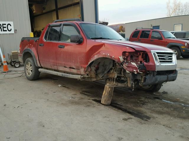 1FMEU51K87UA38355 - 2007 FORD EXPLORER S MAROON photo 1