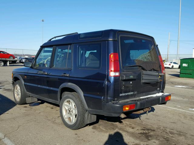 SALTY124XYA273389 - 2000 LAND ROVER DISCOVERY BLUE photo 3