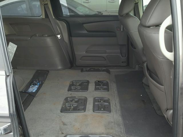 5FNRL5H62BB053534 - 2011 HONDA ODYSSEY EX CHARCOAL photo 6