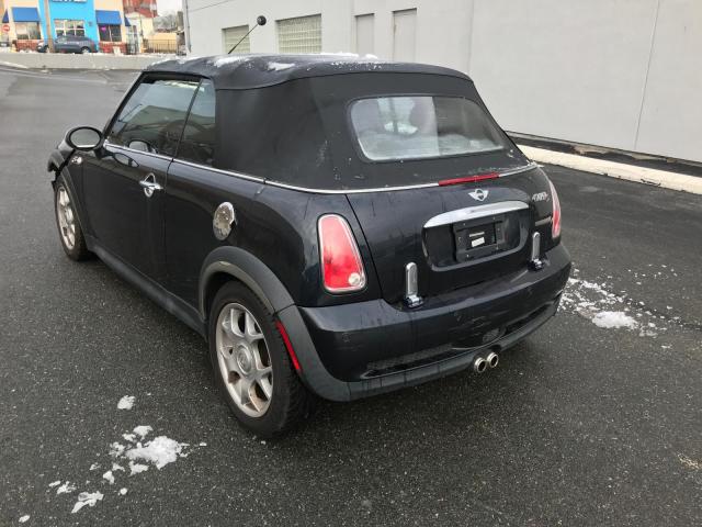 WMWRH33526TL93397 - 2006 MINI COOPER S BLACK photo 3