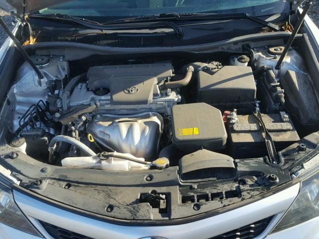 4T1BF1FK3DU258657 - 2013 TOYOTA CAMRY L SILVER photo 7