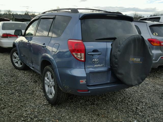 JTMBK32V476017498 - 2007 TOYOTA RAV4 SPORT BLUE photo 3